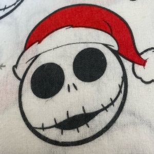 Nightmare before Christmas Twin Flannel Sheets